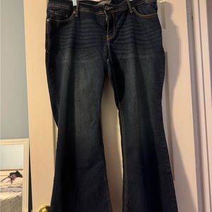 Torrid Blue Flare Wide Leg Jeans